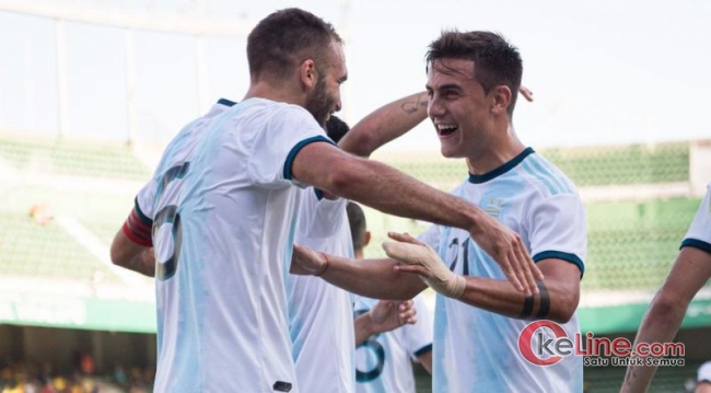 Tanpa Messi. Timnas Argentina Berpersta Gol Atas Timnas Ekuador